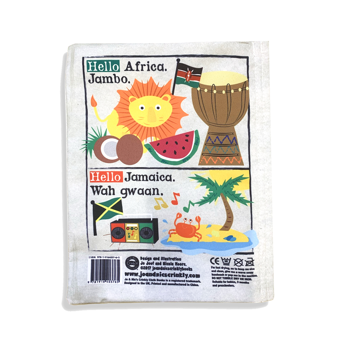 Nursery Times Crinkly Newspaper - Hello Friends