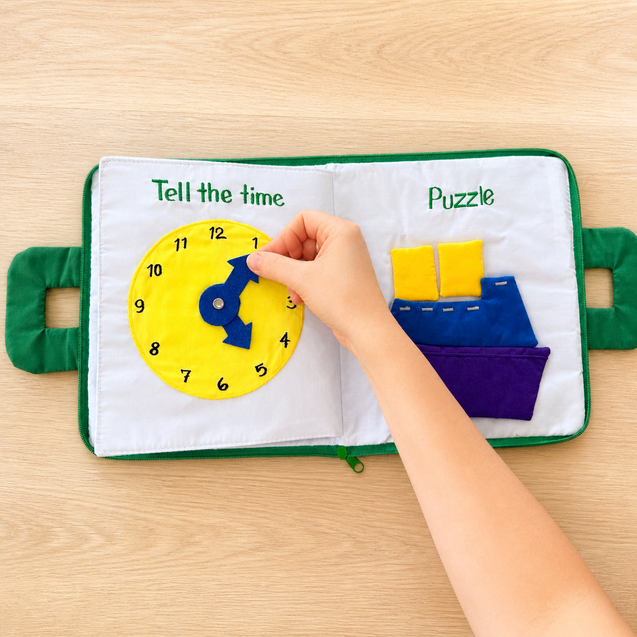 Quiet Book – Preschool Learning
