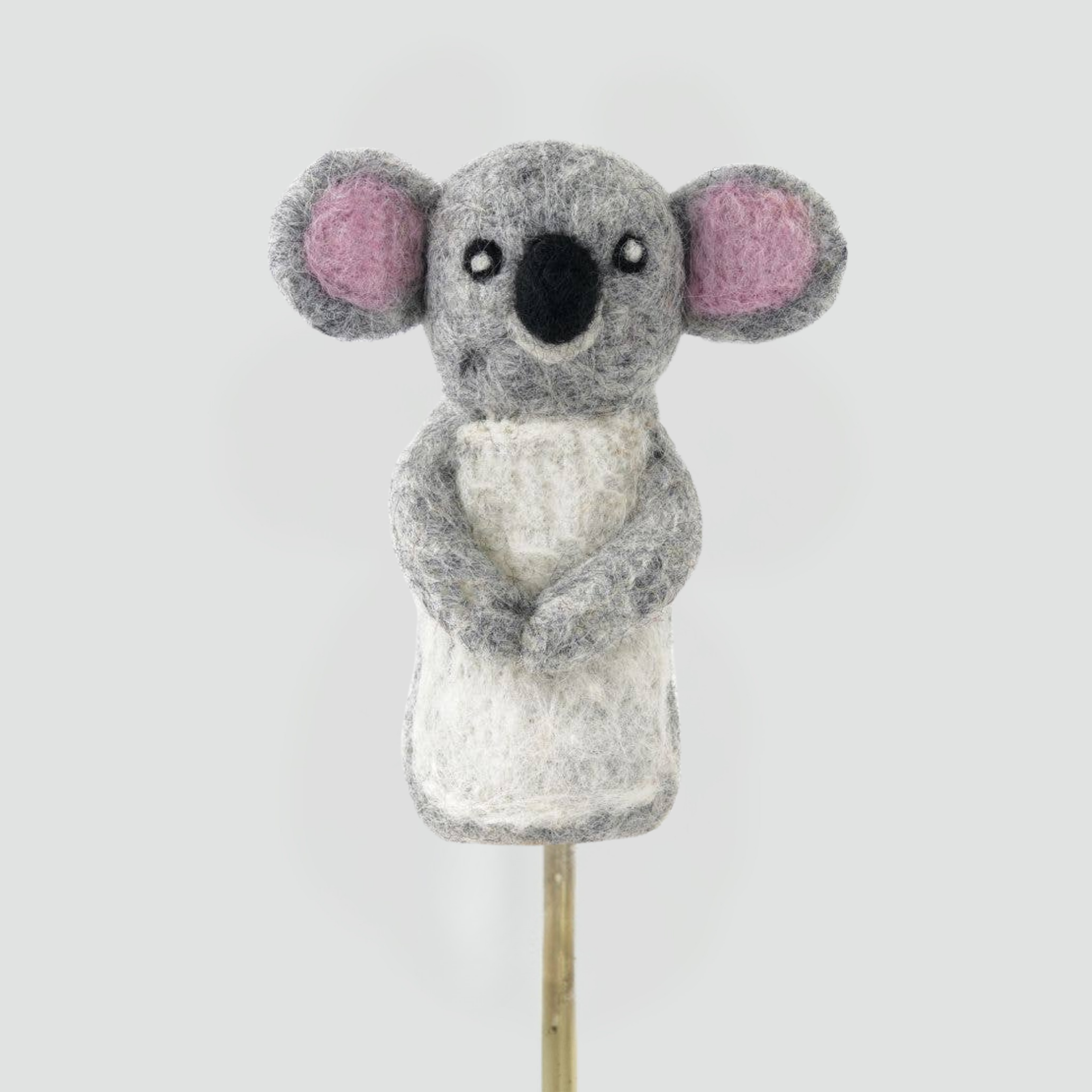 Koala Felt Finger Puppet | Montessori Australian Animal Toy