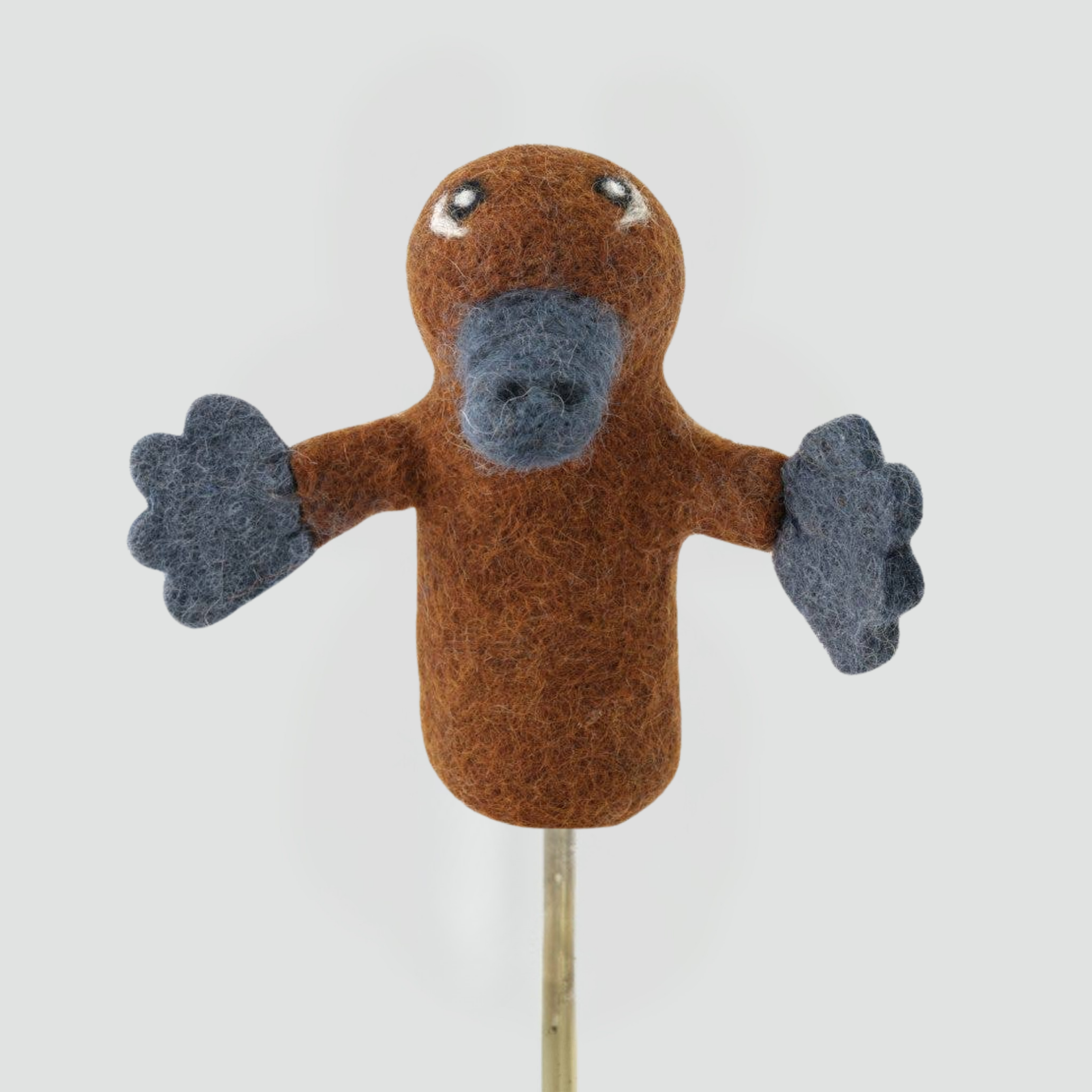 Platypus Felt Finger Puppet | Montessori Australian Animal Toy