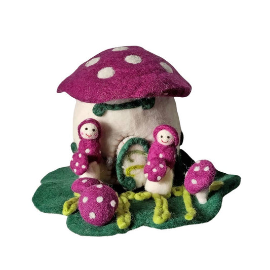 Toadstool Fairy House