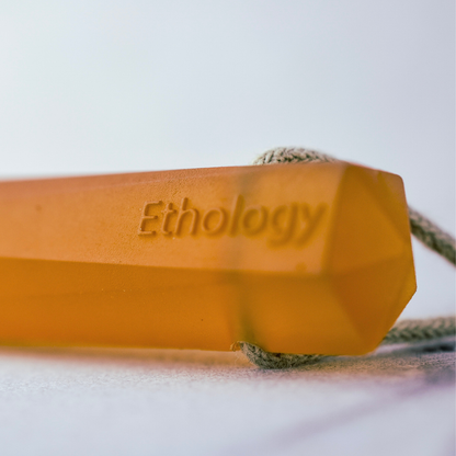 The Santo: Natural Rubber Sensory Chew Necklace Two Pack