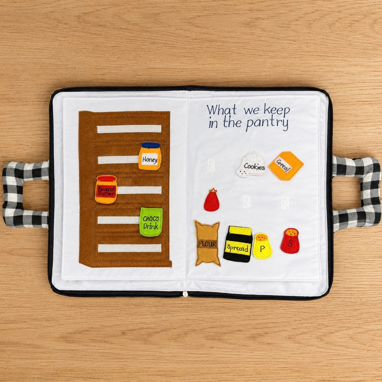 My Kitchen Quiet Book | Montessori Learning & Life Skills Activity Book