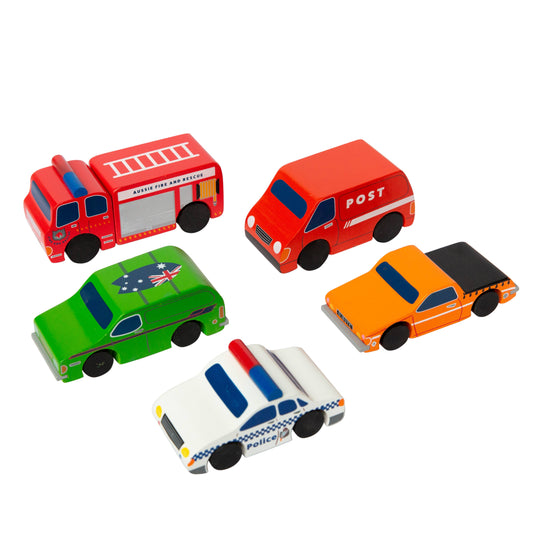 ICONIC WOODEN TOY CARS -  AUSTRALIAN VEHICLES