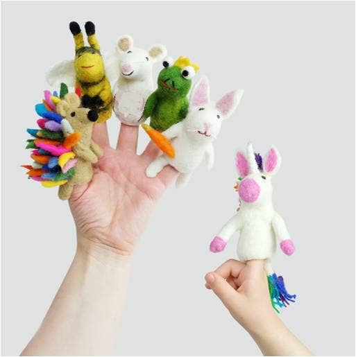 Felt Finger Puppets – Magic Meadow