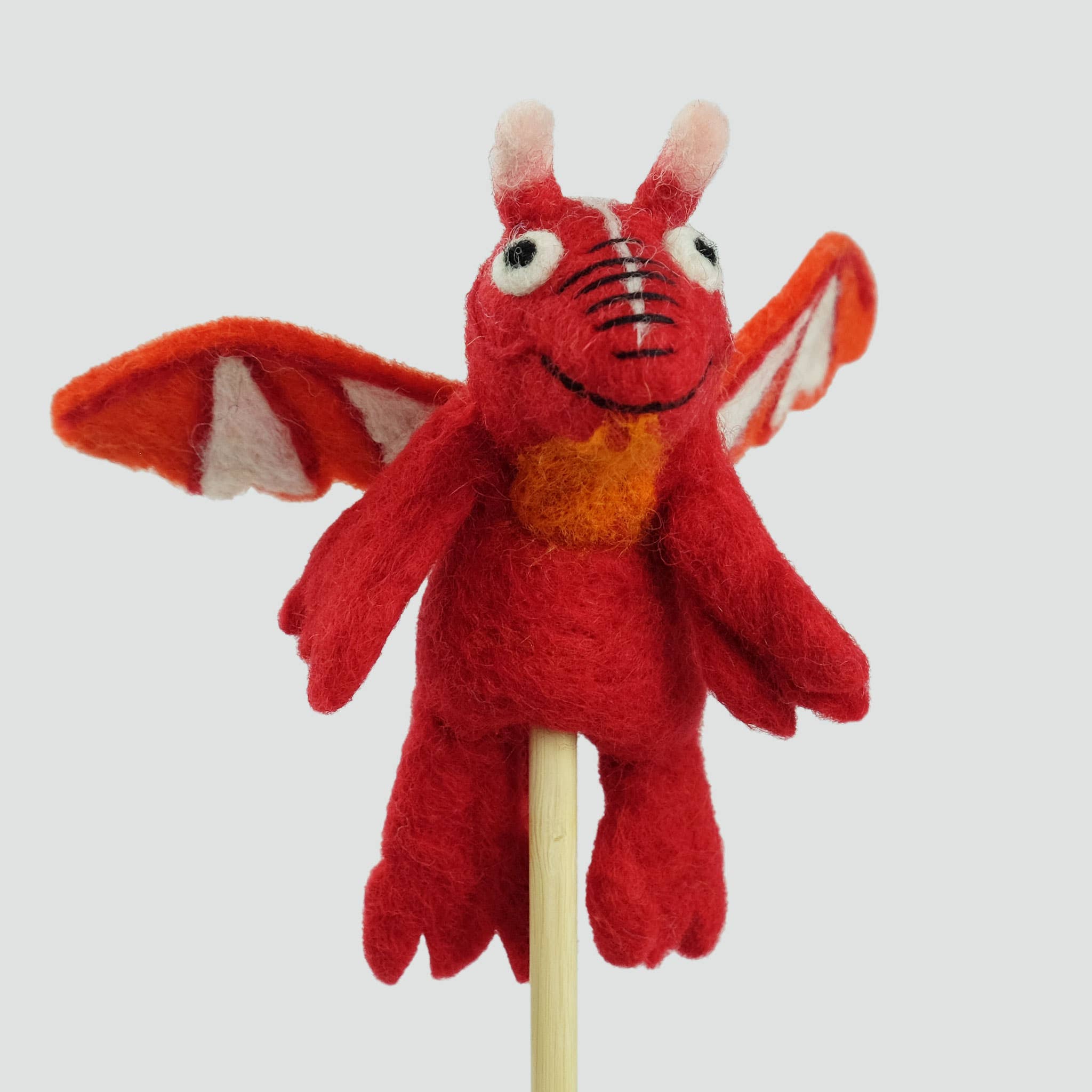 Felt Finger Puppet Dragons