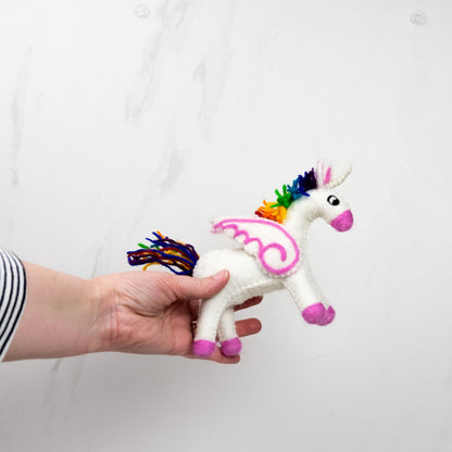 Felt Rainbow Unicorn - Small