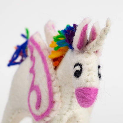 Felt Rainbow Unicorn - Small