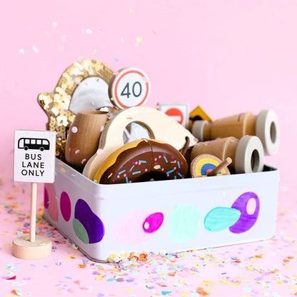 ICONIC WOODEN TOY - LOOSE CHANGE AUSSIE ROAD SIGNS
