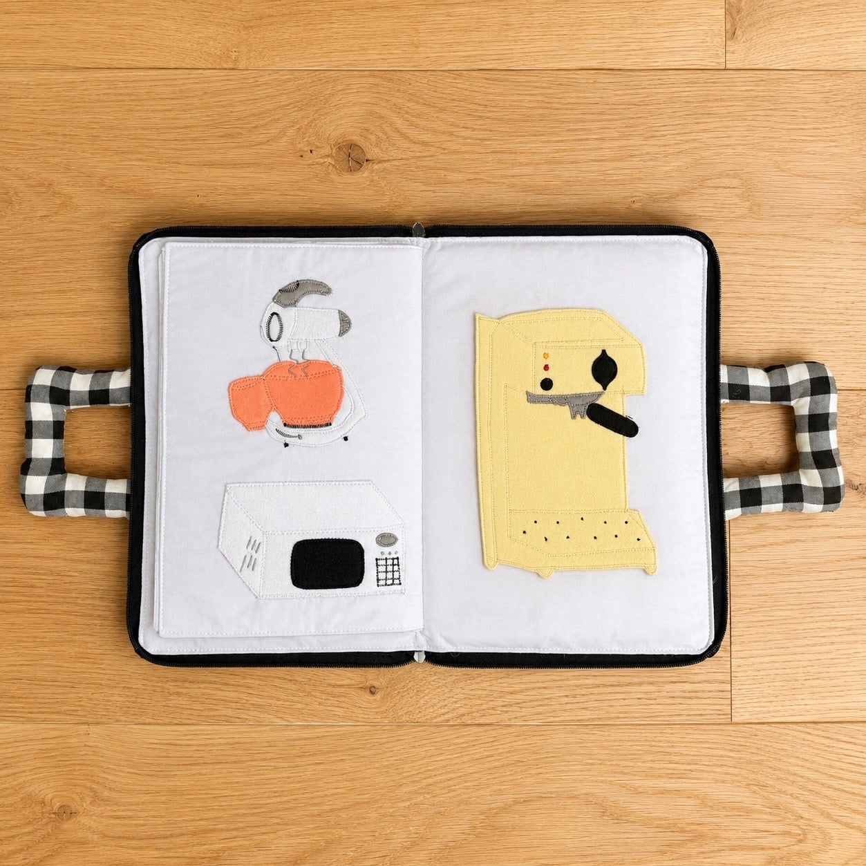 My Kitchen Quiet Book | Montessori Learning & Life Skills Activity Book