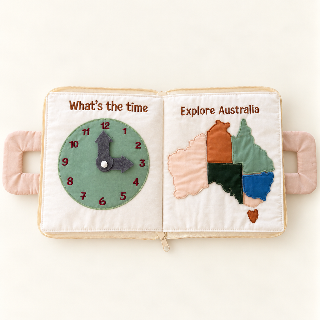 My Quiet Book | Montessori Preschool Learning Book Australia