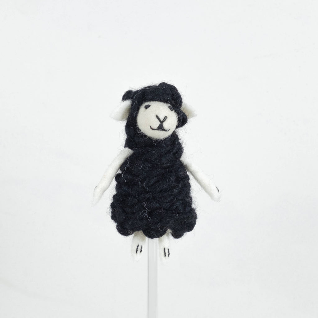 Felt Finger Puppet – Sheep