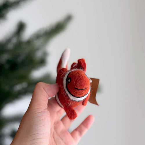 Clownfish Finger Puppet