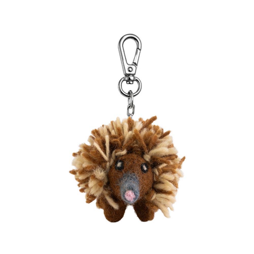Key Chain-Felt Echidna