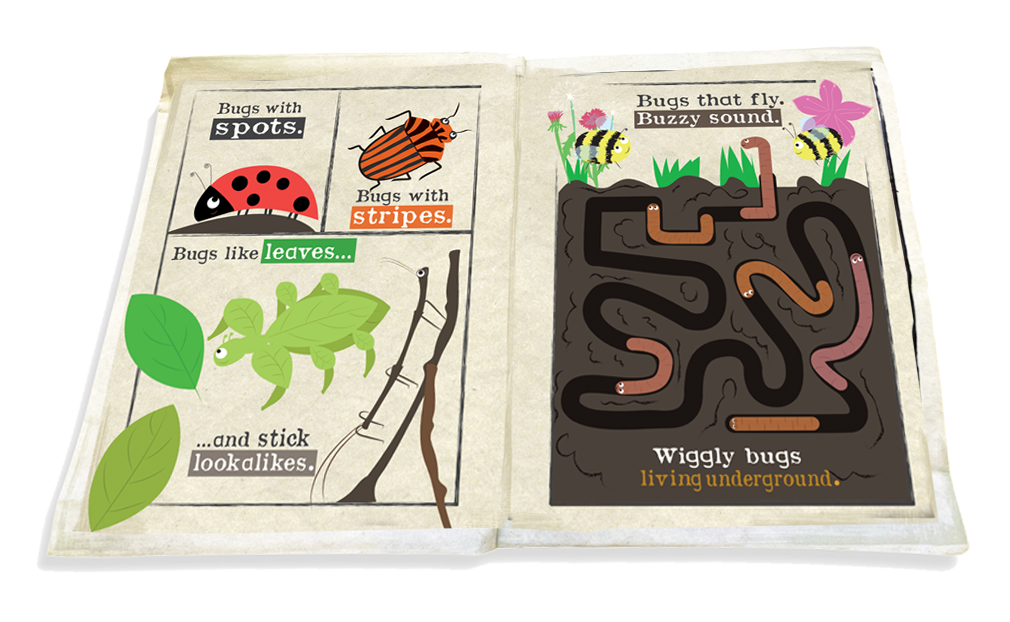 Nursery Times Crinkly Newspaper - Bugs