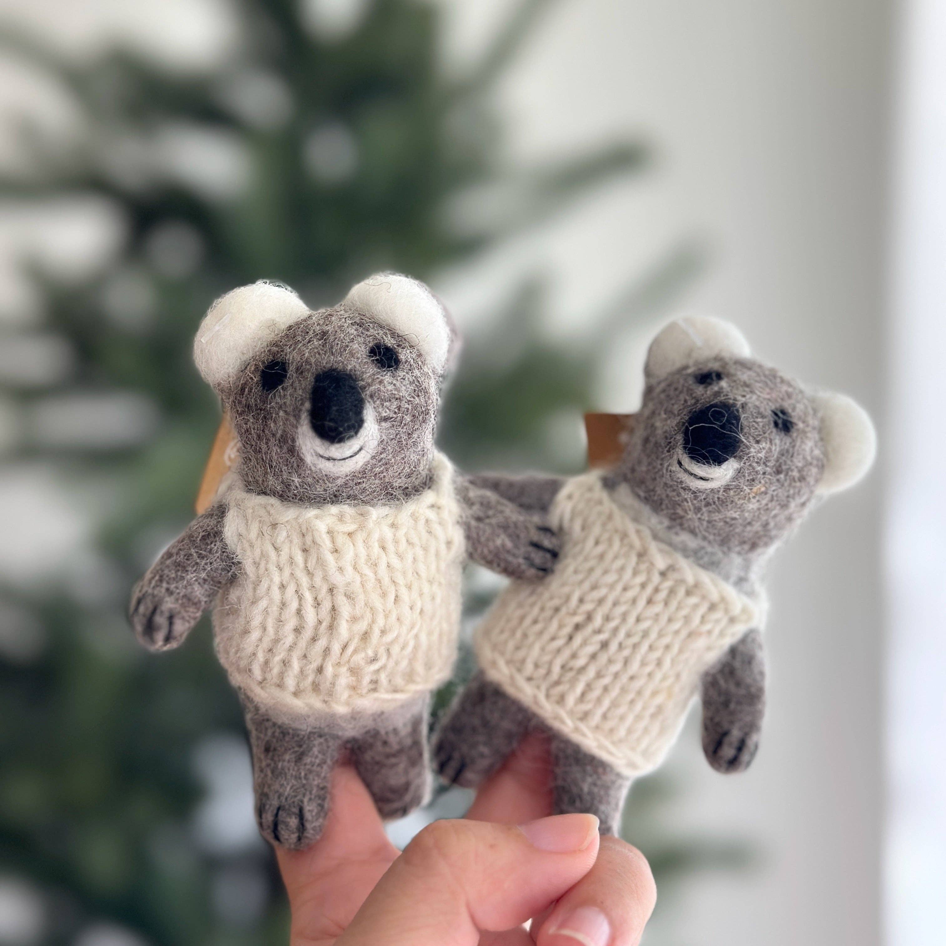 Koala Finger Puppet