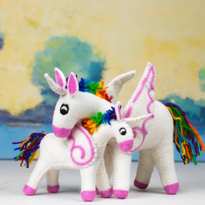 Felt Rainbow Unicorn - Large