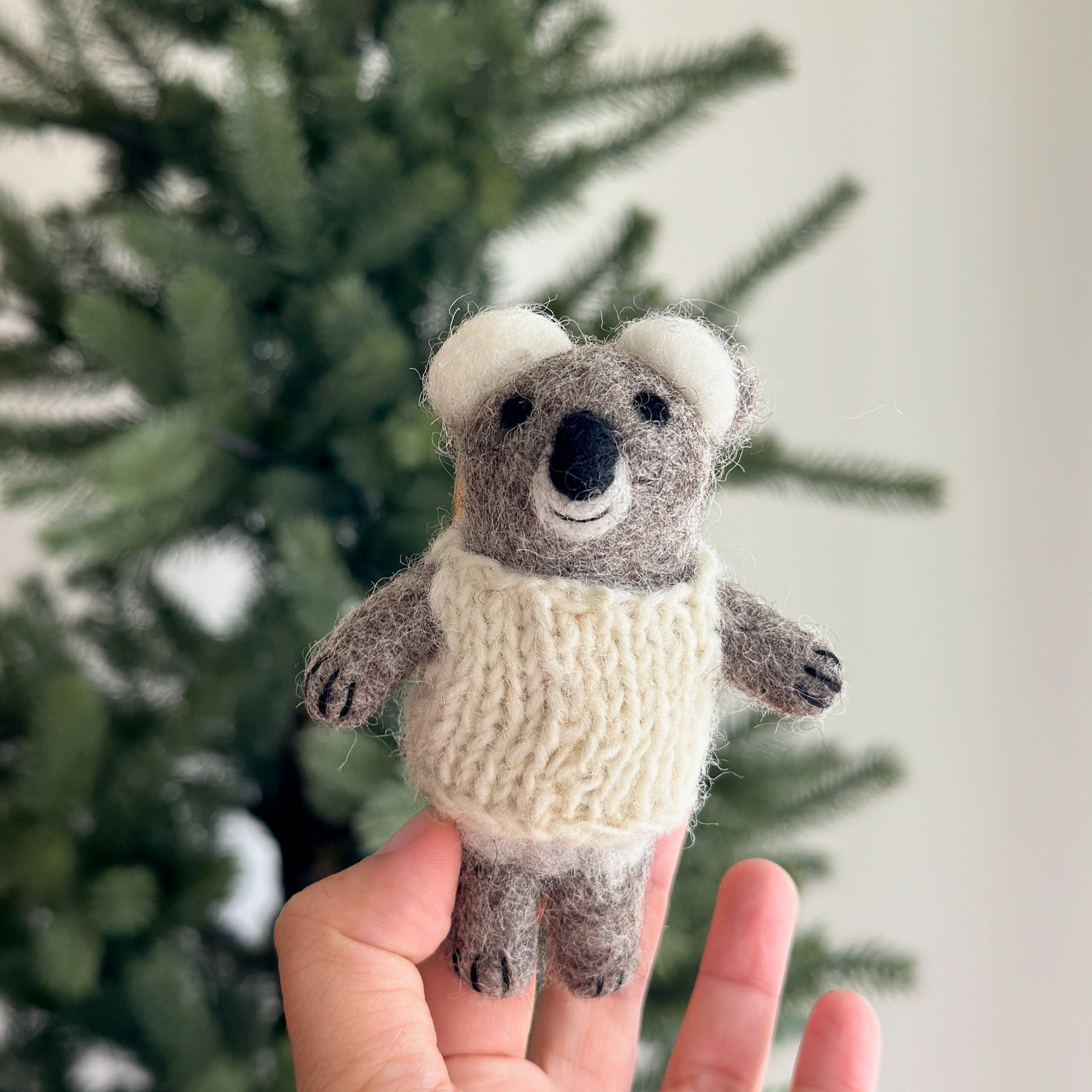 Koala Finger Puppet