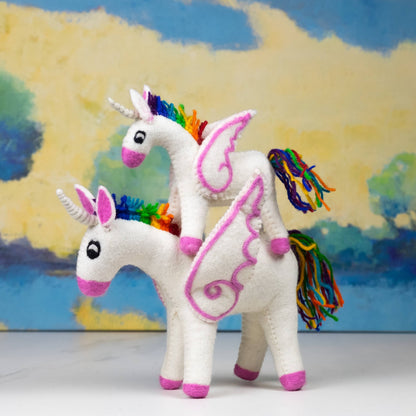 Felt Rainbow Unicorn - Large