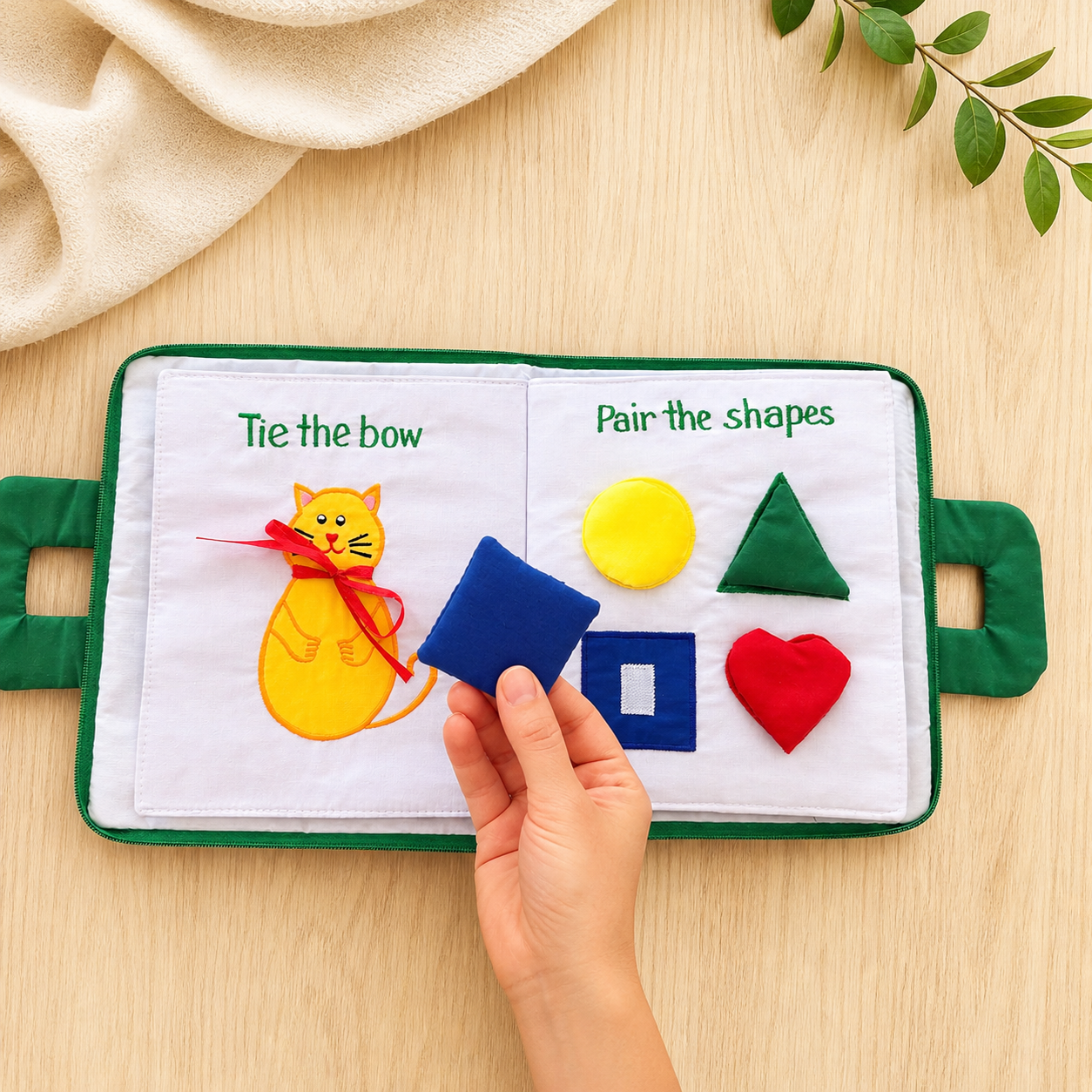 Quiet Book – Preschool Learning