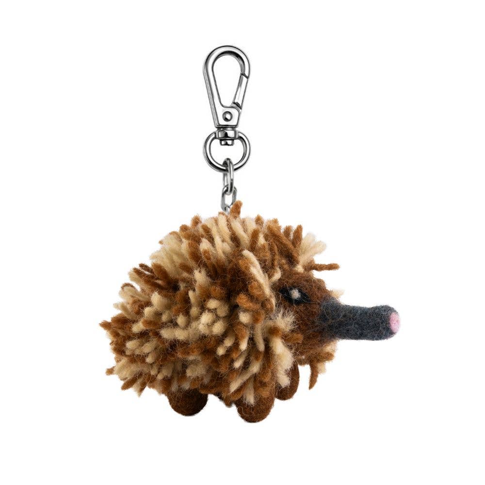 Key Chain-Felt Echidna