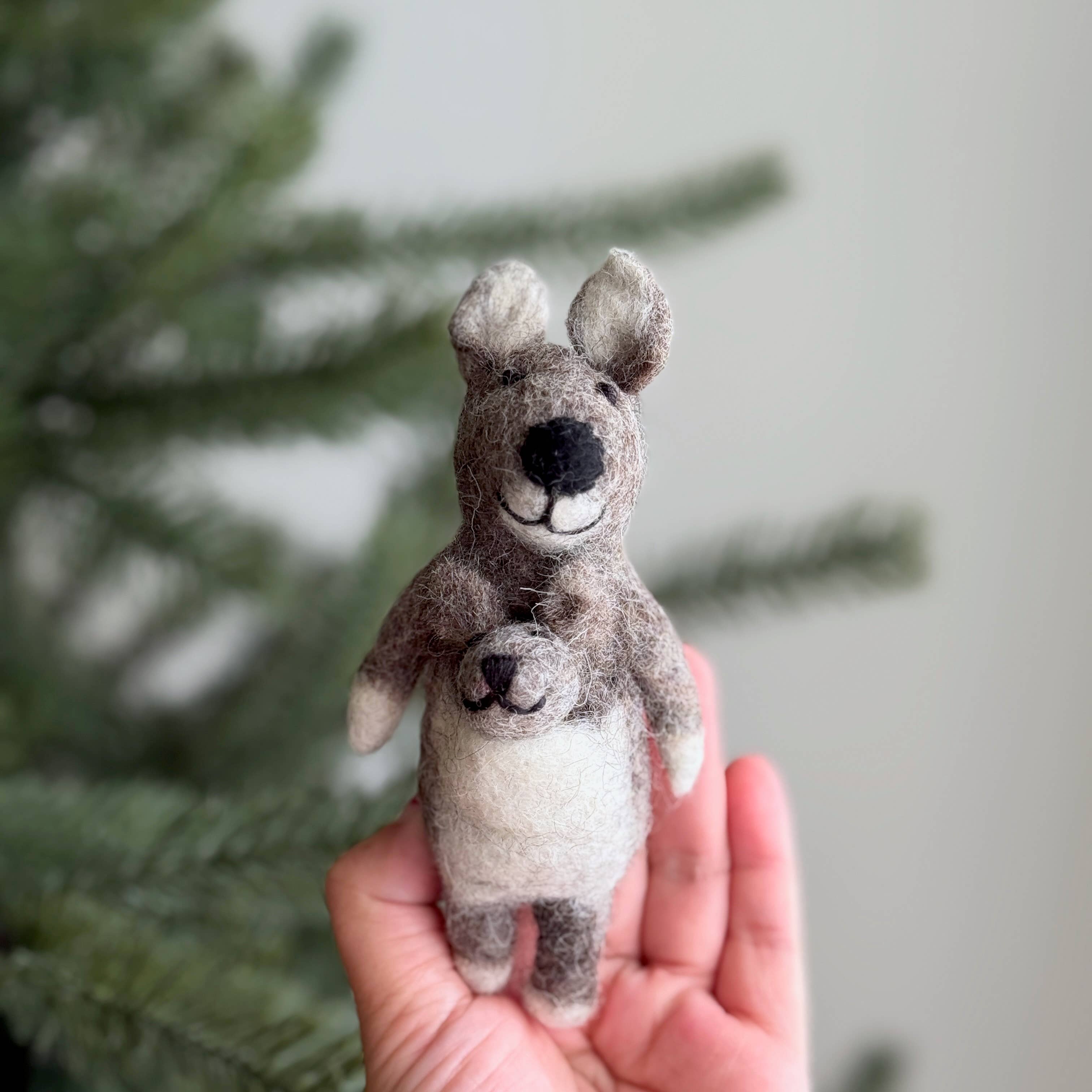 Kangaroo Finger Puppet