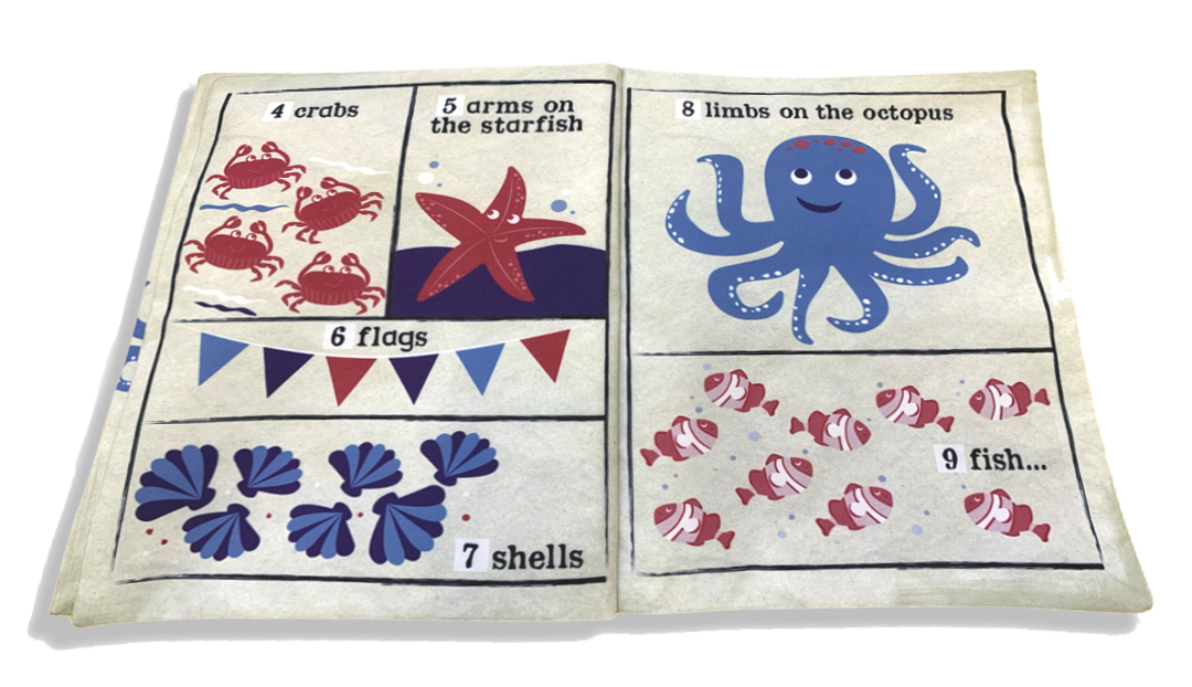Nursery Times Crinkly Newspaper - Sailor Went to Sea