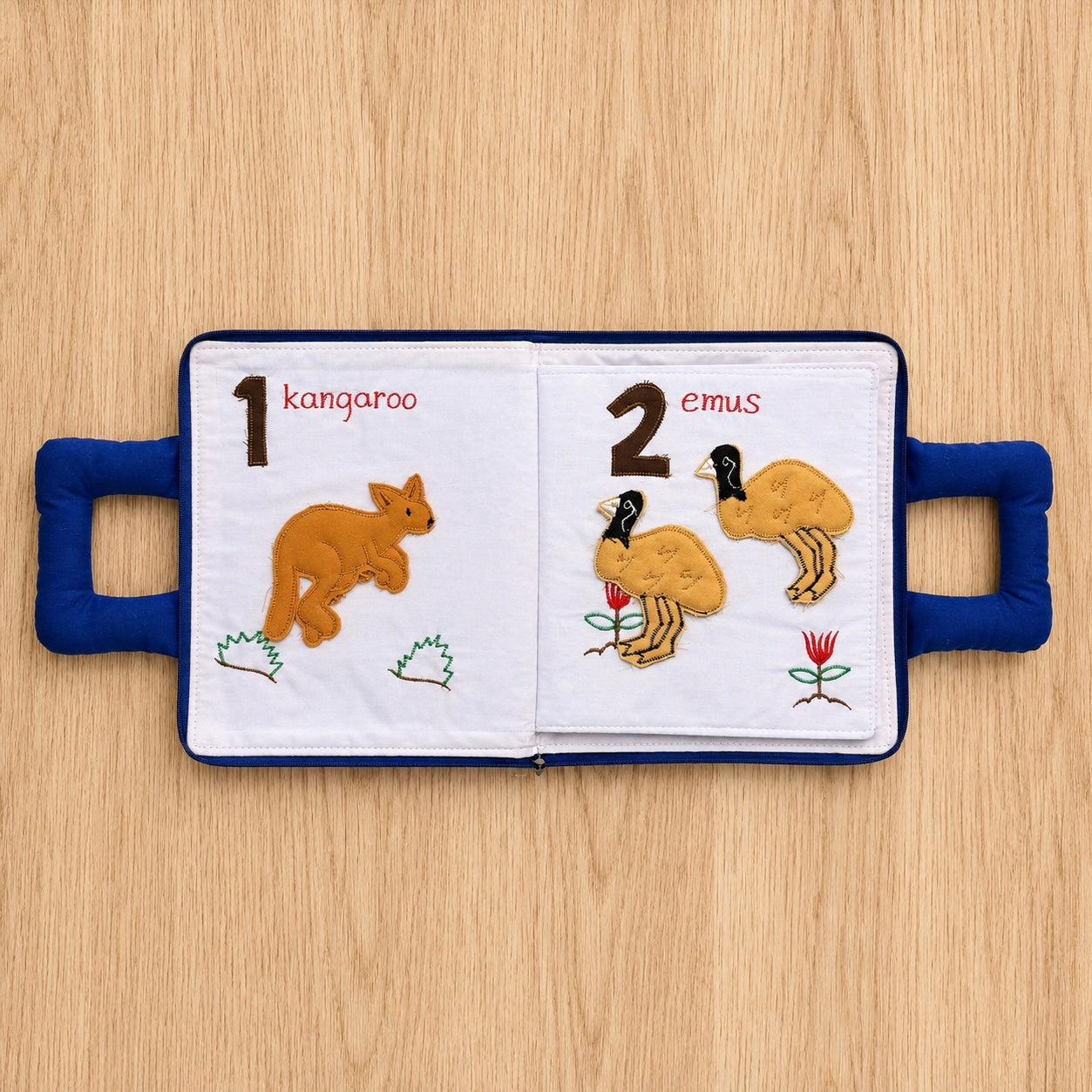 Count to 10 Australian Animals Quiet Book | Montessori Numeracy Activity Book