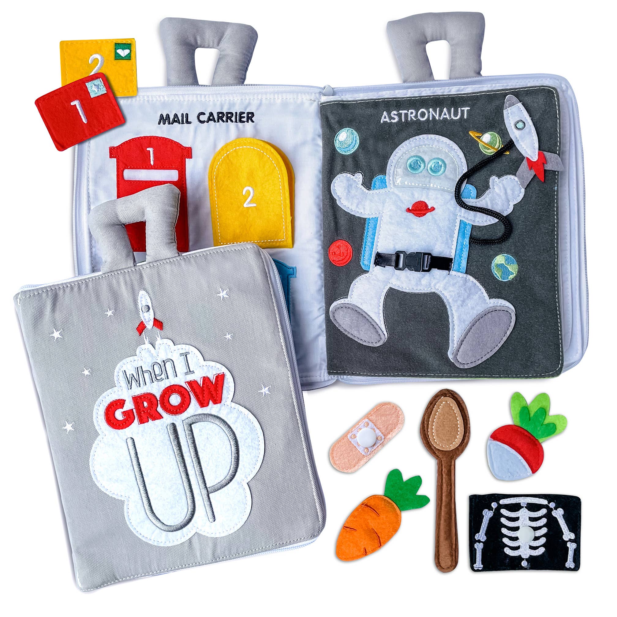 Fabric Activity Book – When I Grow Up