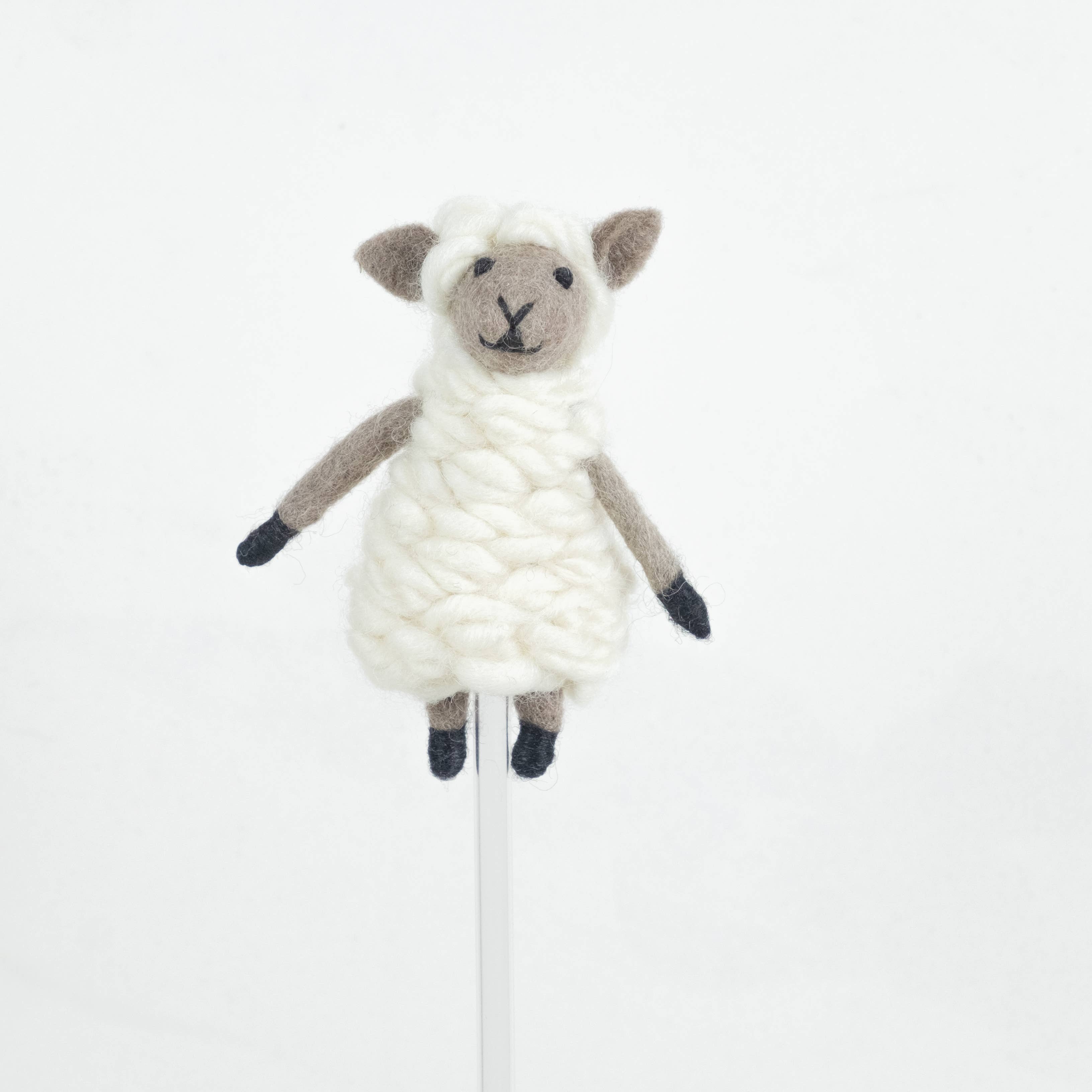 Felt Finger Puppet – Sheep