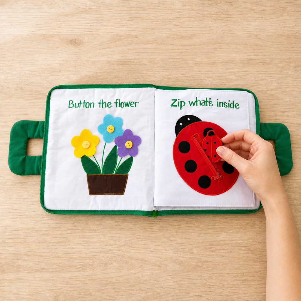 Quiet Book – Preschool Learning