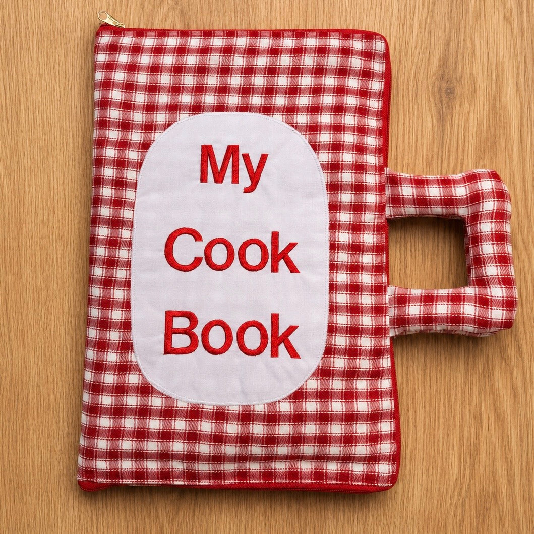 My Cook Book Quiet Book | Montessori Learning & Life Skills Activity Book