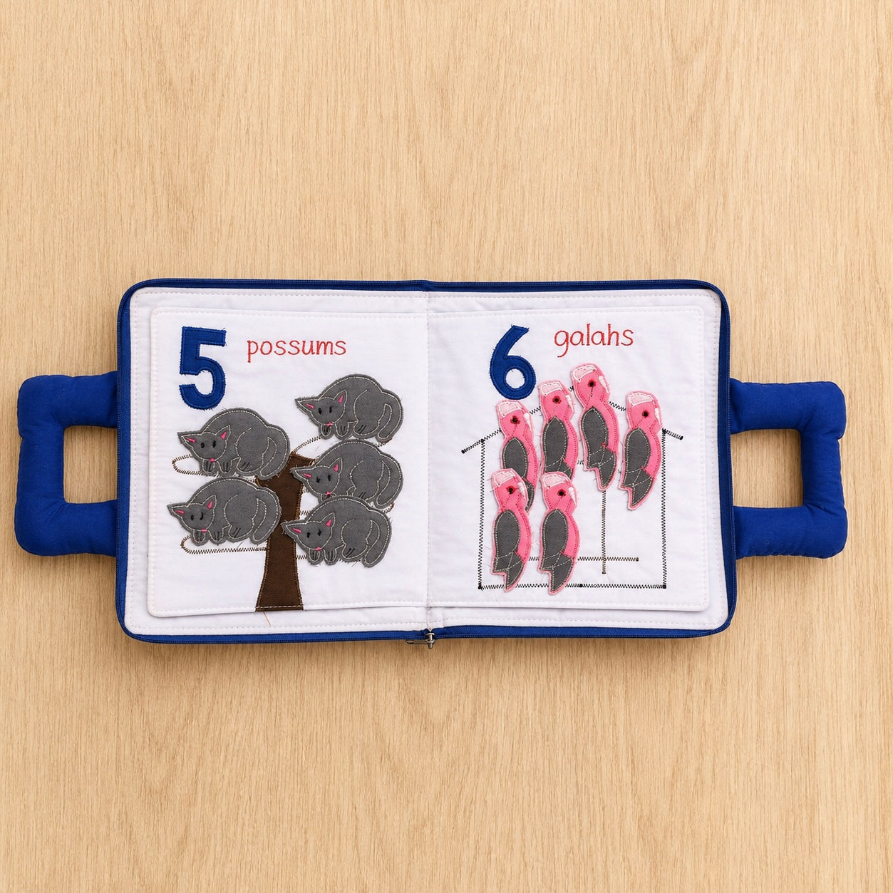 Count to 10 Australian Animals Quiet Book | Montessori Numeracy Activity Book