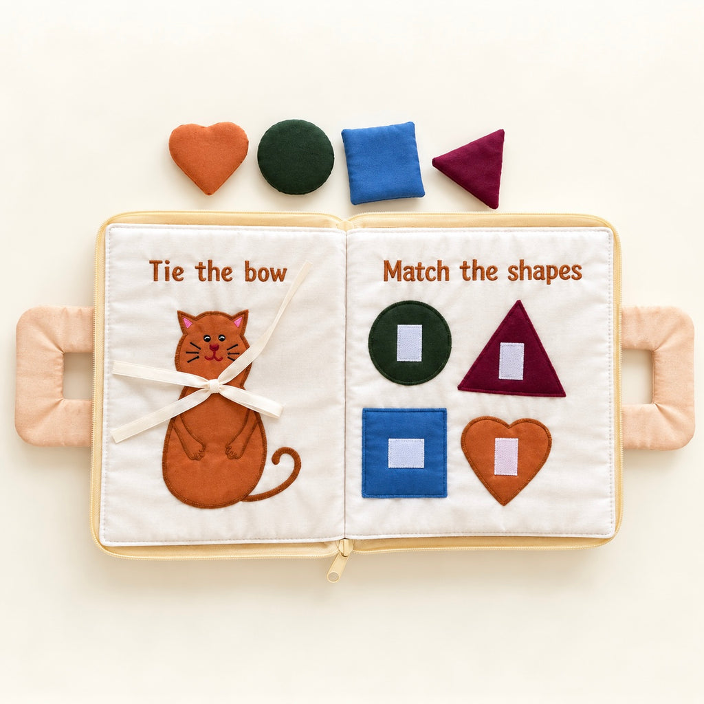 My Quiet Book | Montessori Preschool Learning Book Australia
