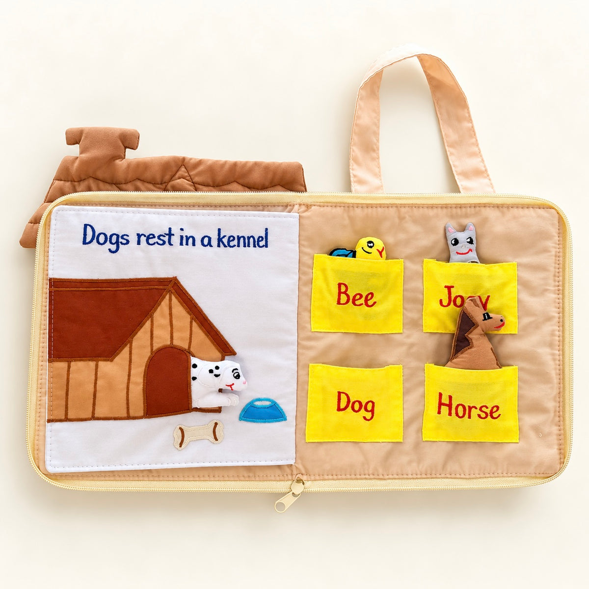 Right at Home Quiet Book | Montessori Activity Book Australia