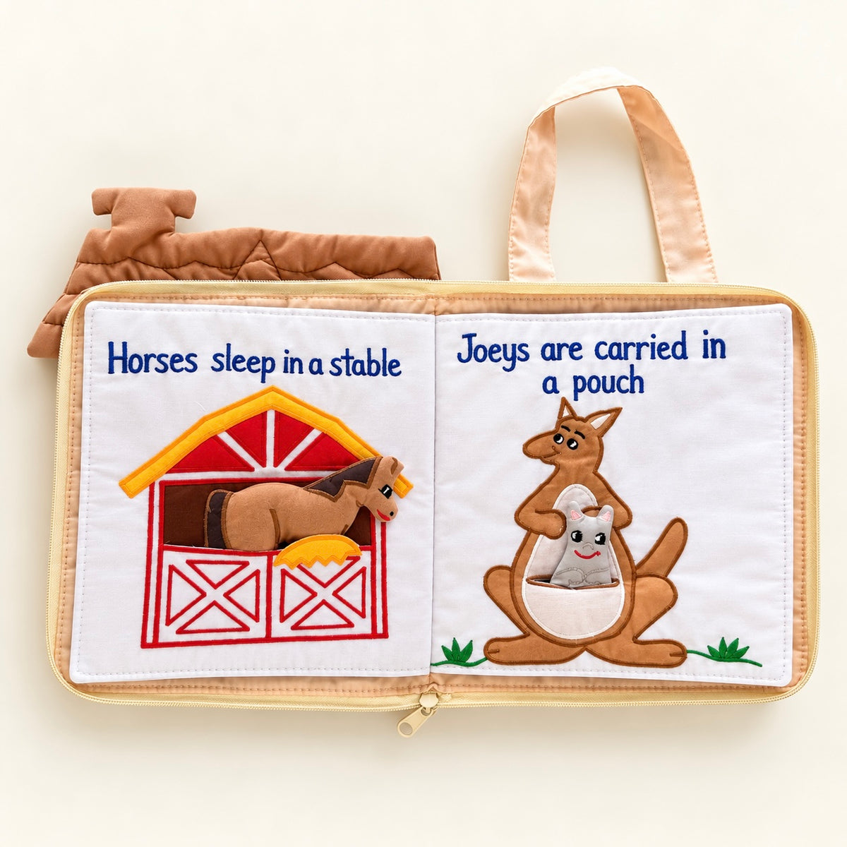 Right at Home Quiet Book | Montessori Activity Book Australia