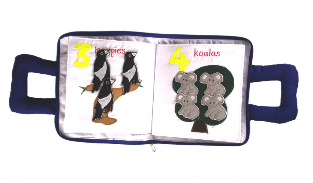 Count to 10 Australian Animal Quiet Book