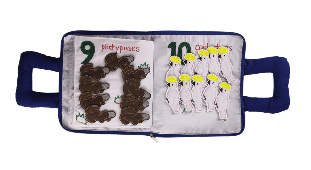 Count to 10 Australian Animal Quiet Book