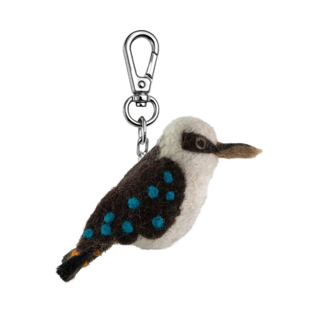 Key Chain-Felt Kookaburra