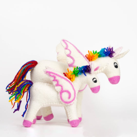 Felt Rainbow Unicorn - Small