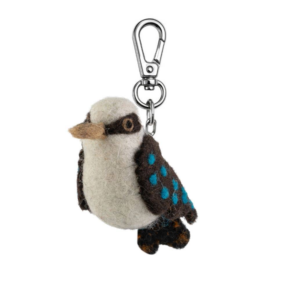 Key Chain-Felt Kookaburra