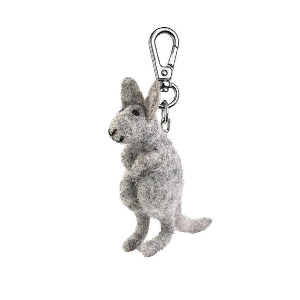 Key Chain-Felt Kangaroo