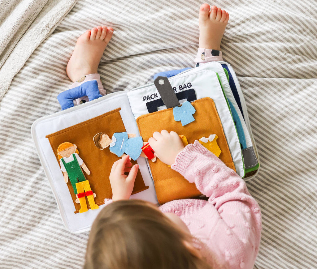 Fabric Activity Book – Away We Go