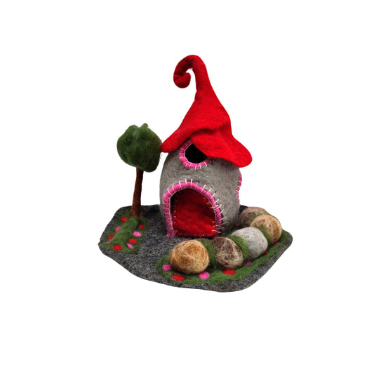 Shoreline fairy house