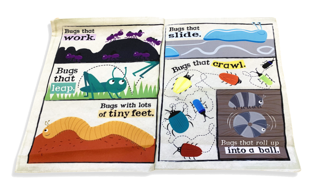 Nursery Times Crinkly Newspaper - Bugs