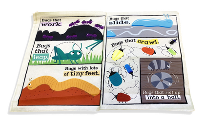 Nursery Times Crinkly Newspaper - Bugs