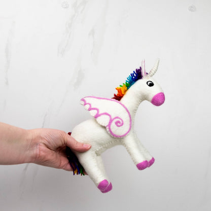 Felt Rainbow Unicorn - Large
