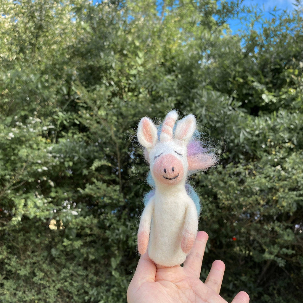 Unicorn Finger Puppet