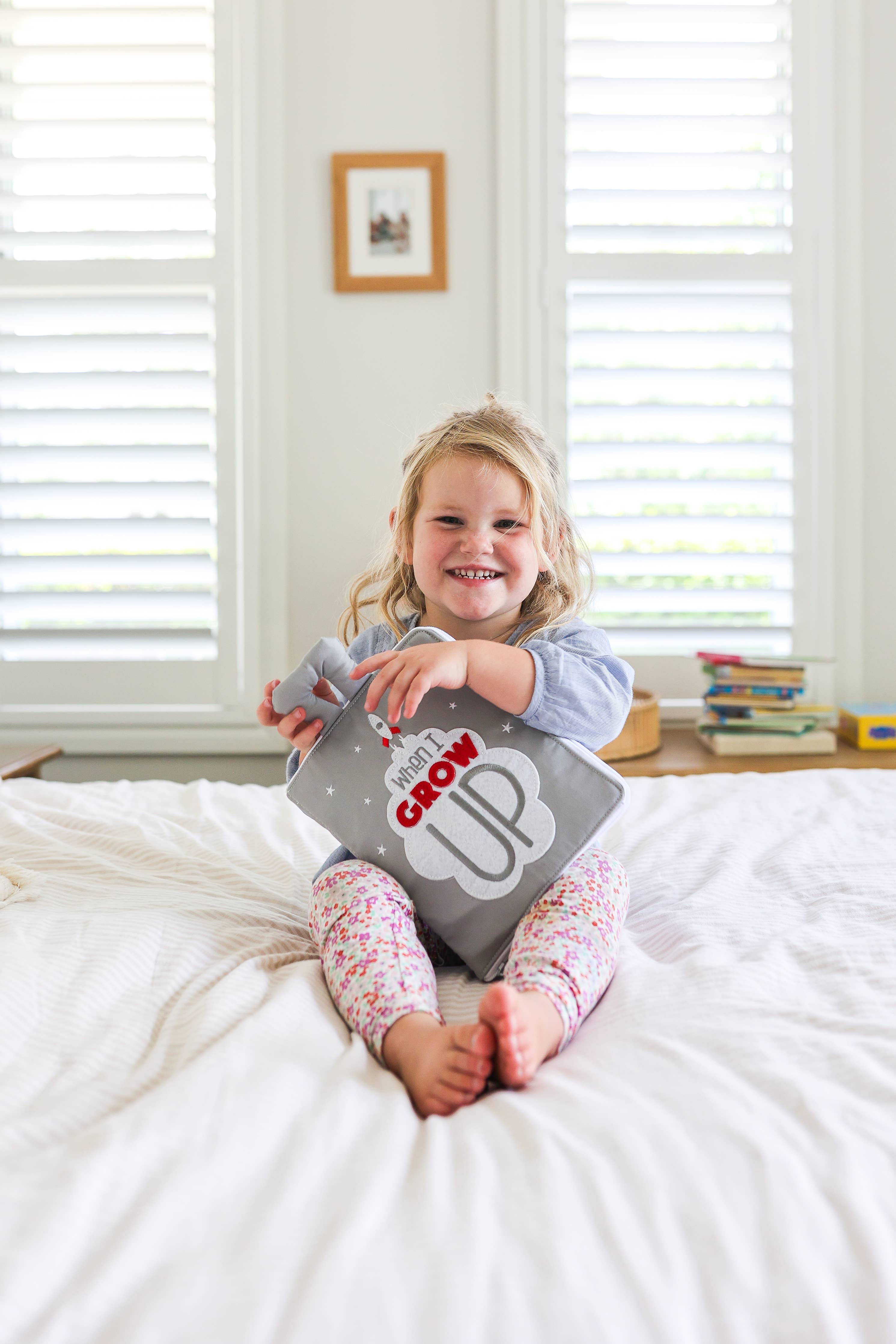 When I Grow Up quiet book role play activity for kids
